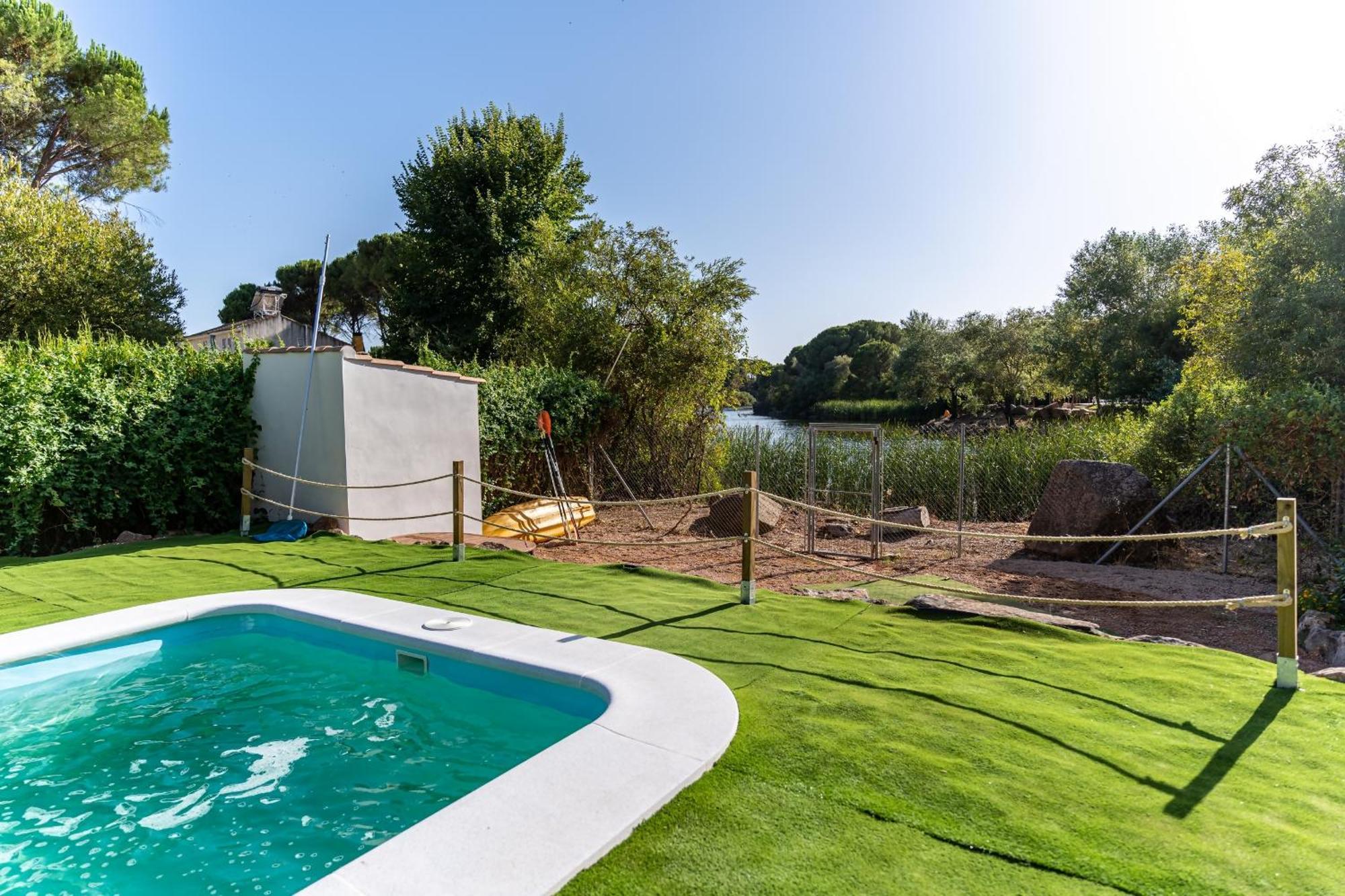 Las Jaras Casa El Lago Alojamiento Rural المظهر الخارجي الصورة