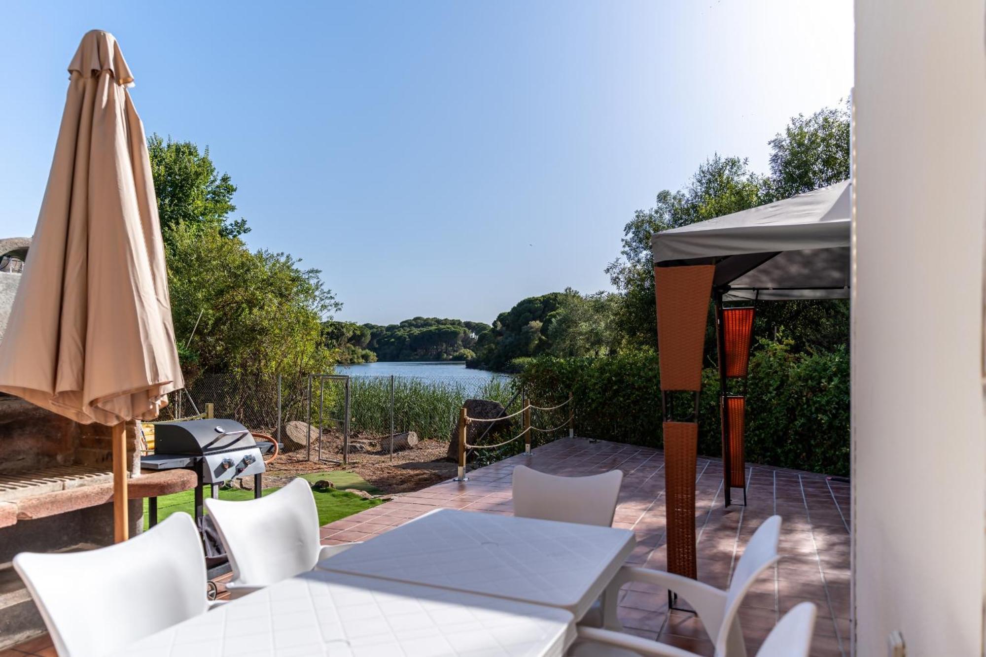 Las Jaras Casa El Lago Alojamiento Rural المظهر الخارجي الصورة
