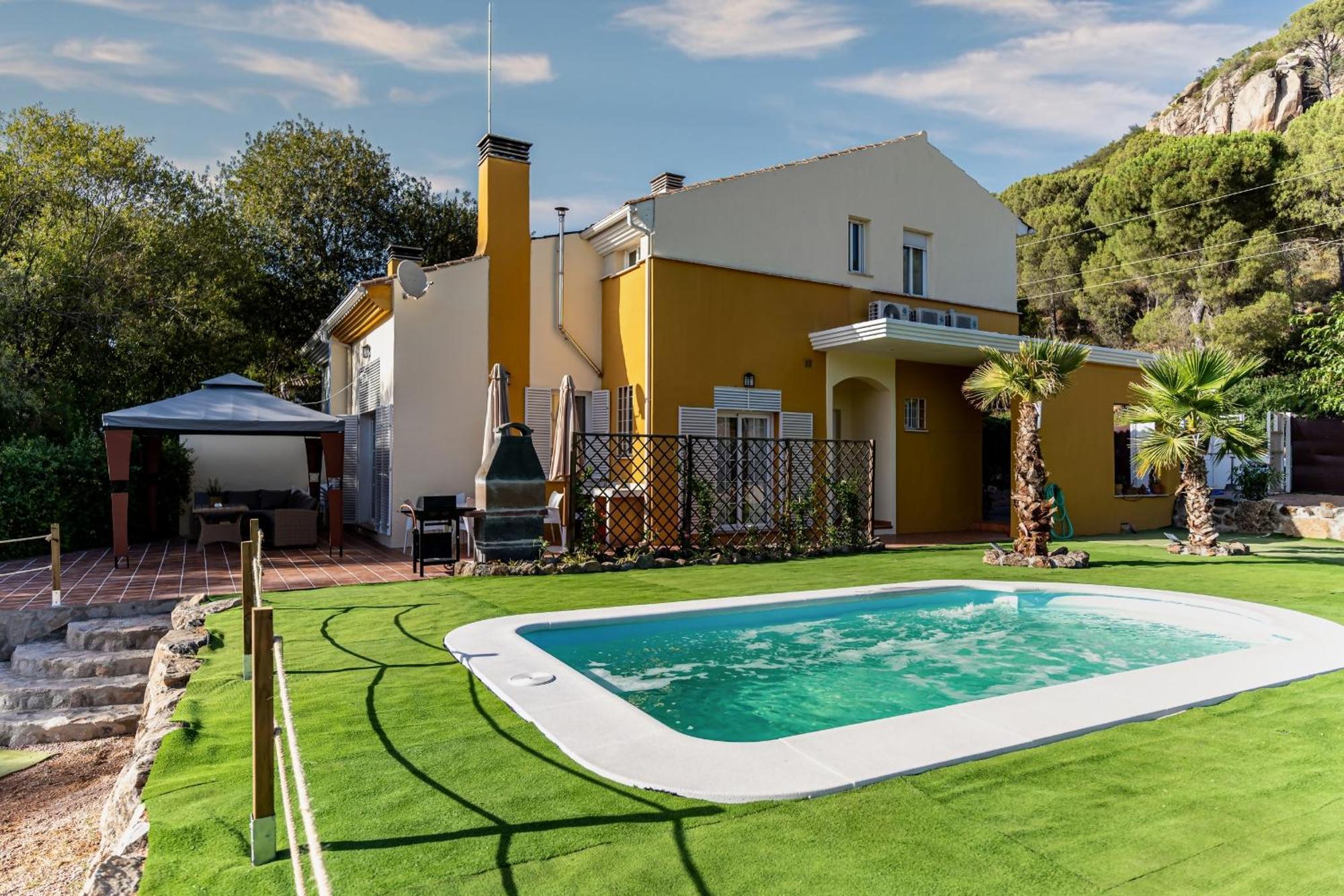 Las Jaras Casa El Lago Alojamiento Rural المظهر الخارجي الصورة